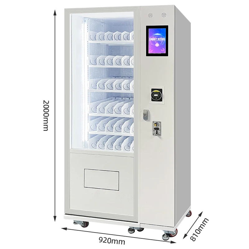 Fundord brands new small combo snack and drink vending machine