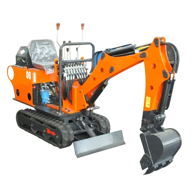 Small excavator mini digger
