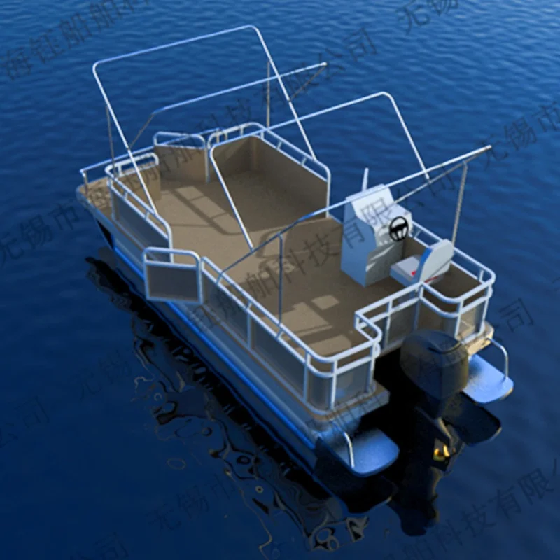 Full Welded Thick Aluminum Floating Pontoon