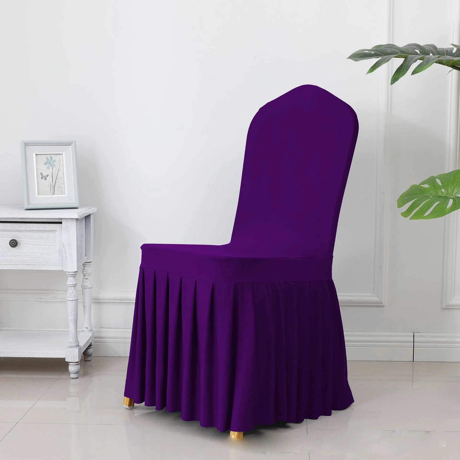 Hot Selling Wholesale High Quality Elastic Chair Cover Spandex General Household Dining Table