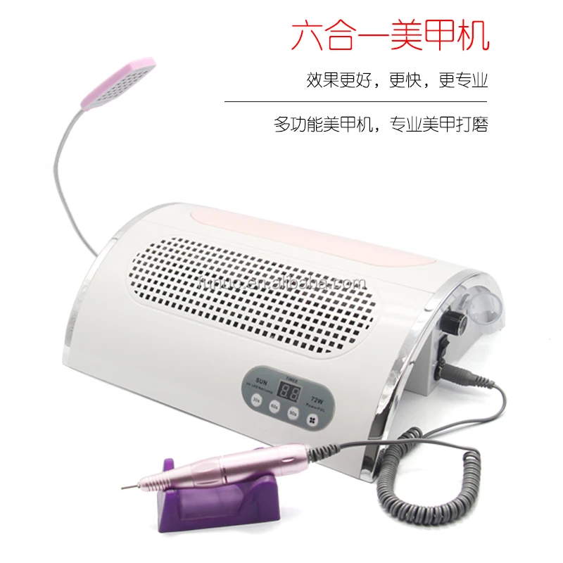 25000rpm high quality new design nail market 6 in one nail drill machine