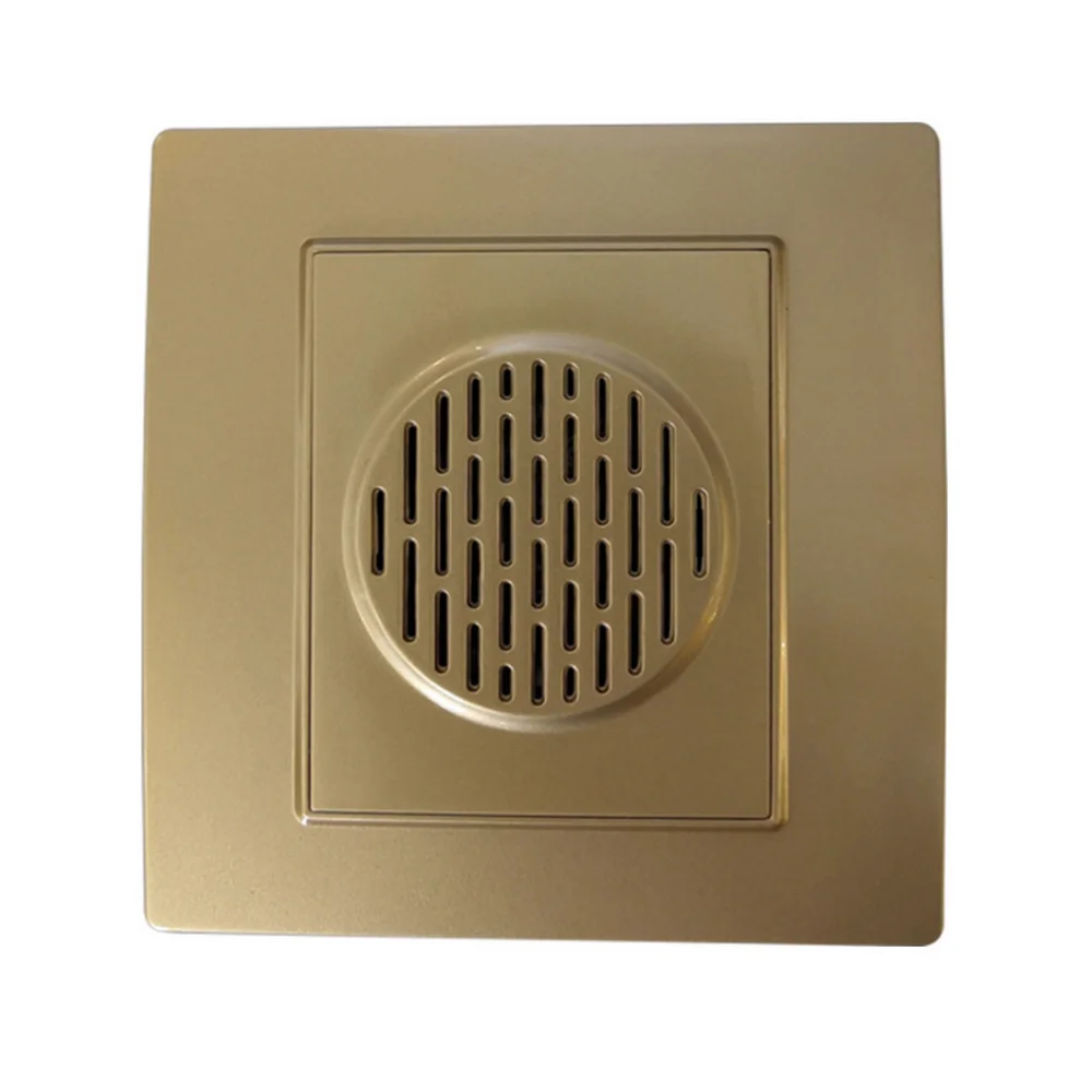 Doorbell with mounting box 86*86MM DND MUR Electric Doorbell  220V AC Small Loud Sound Doorbell For Hotel