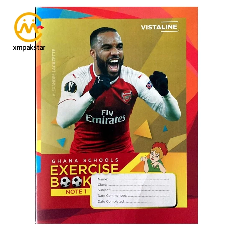 Government tender high quality primary school student soft cover cheap exercise book notebook A4 custom