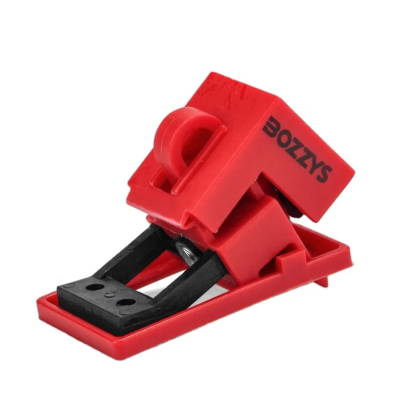 BOZZYS Clamp-On Circuit Breaker Lockout Suitable for a variety of medium-sized built-in tripping plastic case circuit breakers