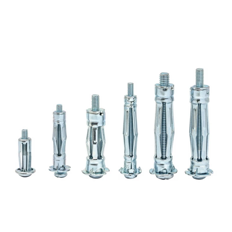 Strict material selection carton steel hollow wall anchor apply to plasterboard fiberboard hollow wall