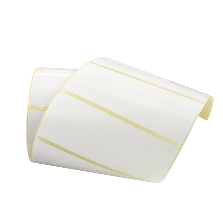 Waterproof Plain Label Roll Supermarket Zebra Barcode Sticker 60x40mm Price Direct Thermal Labels 40mmx45mm Standard Accept 97mm