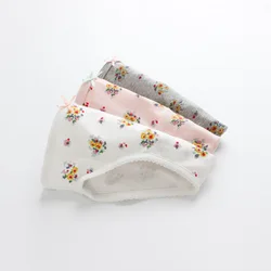 Оптовая продажа, детское нижнее белье ZXQ23, хлопковое нижнее белье для девочек, детское треугольное нижнее белье