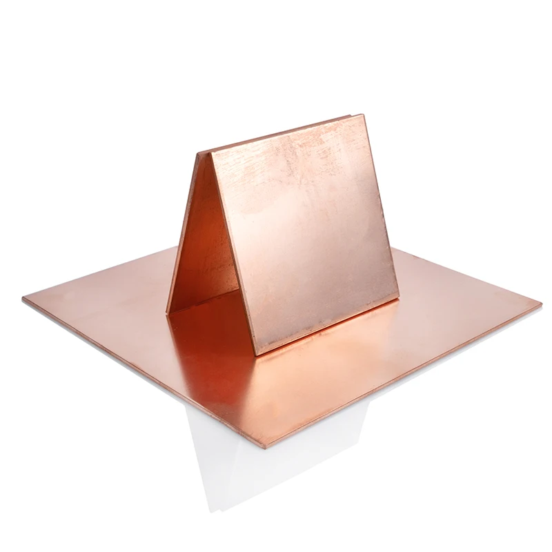 Thickness 0.3mm~100mm Cu-DHP C11000 Copper Plate / ETP C1100P Copper Sheet