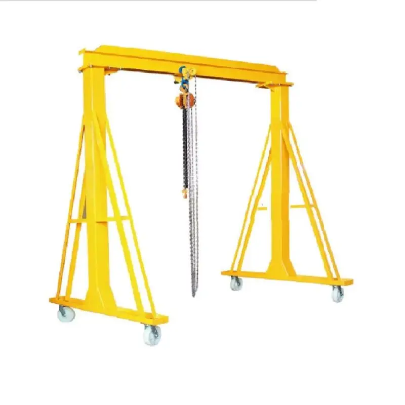 Small Loading Anti-rust marine aluminum Gantry Portal Crane indoor mobile gantry crane Price