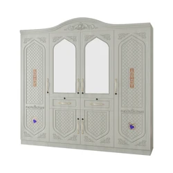 wooden bed room furniture  large modern wardrobes cabinet 2 meter wardrobe 4 doors plastic wardrobe