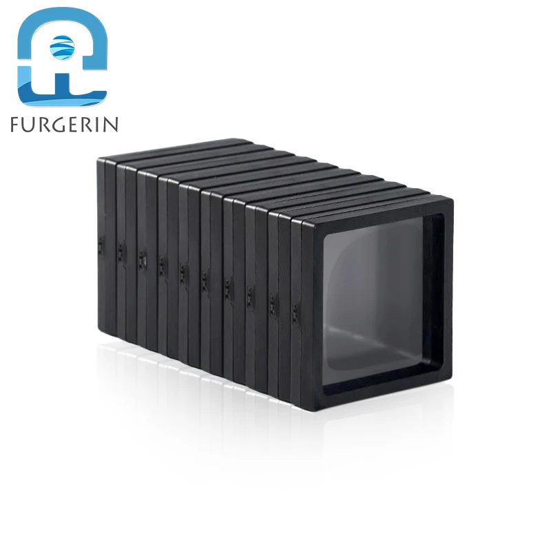 Suspended packaging jewelry transparent box earrings bracelet ring necklace anti oxidation storage jewelry box