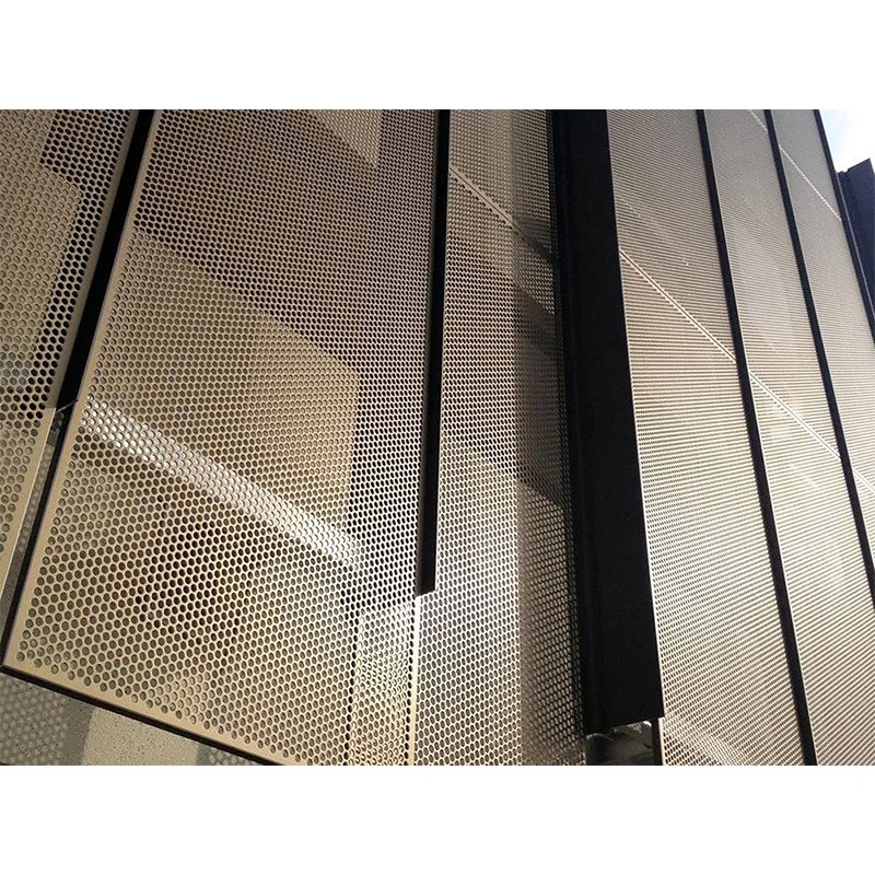 Gold Color Aluminum Metal Mesh Curtain Used for Restaurant