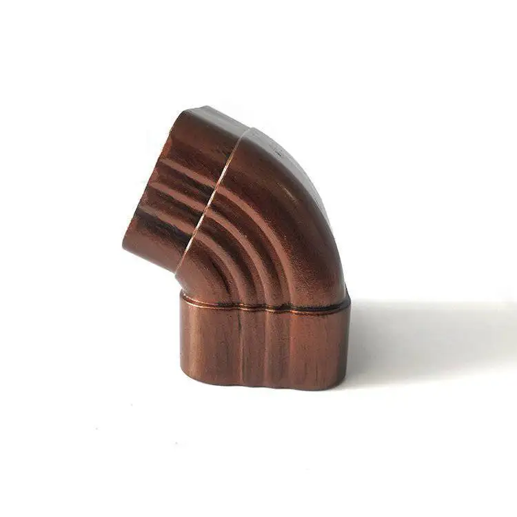 Factory wholesale customized Square Rain Gutter Fitting Elbow 90 degree Elbow