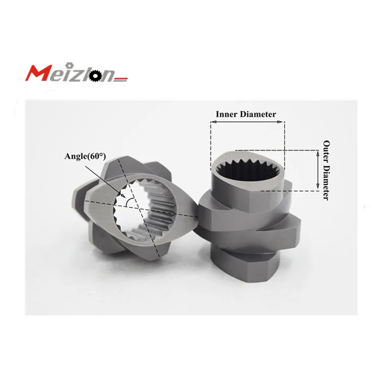 Пластиковый двухшнековый экструдер