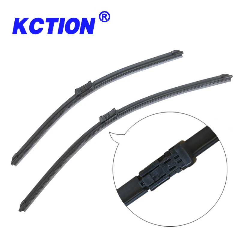 20 Years Factory High Quality Rain Wiper Push Button Adapter Boneless Flat Wiper Blade Car  Auto Other Exterior Accessories