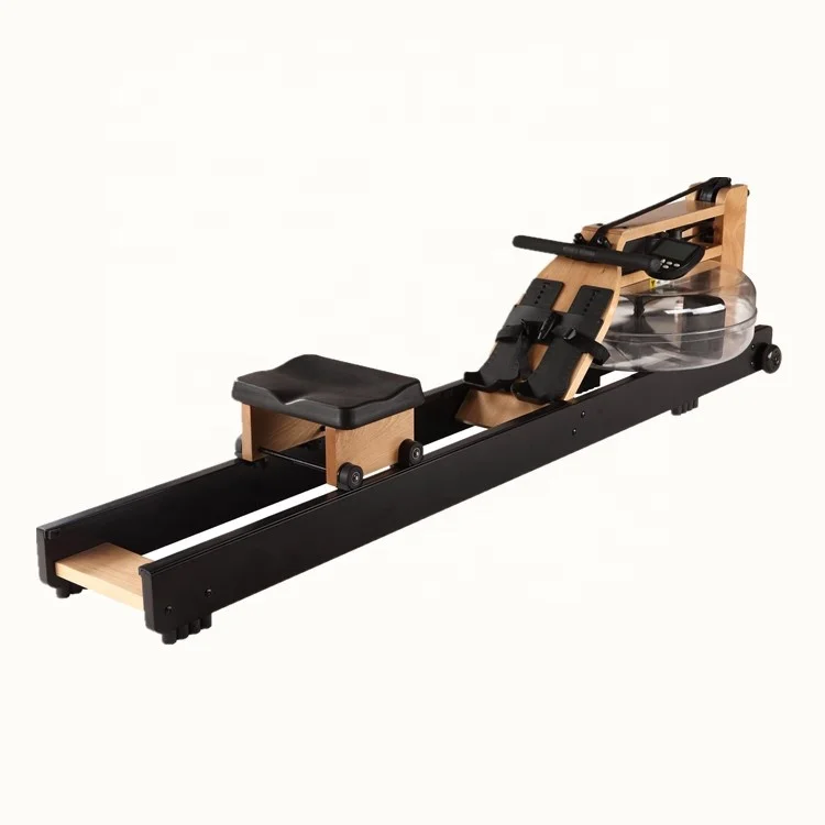 
DZSZ EL01-4 Cardio Fitness For Sale Top Quality Club Commercial Wooden Water rower Rowing Machine Water Rower 