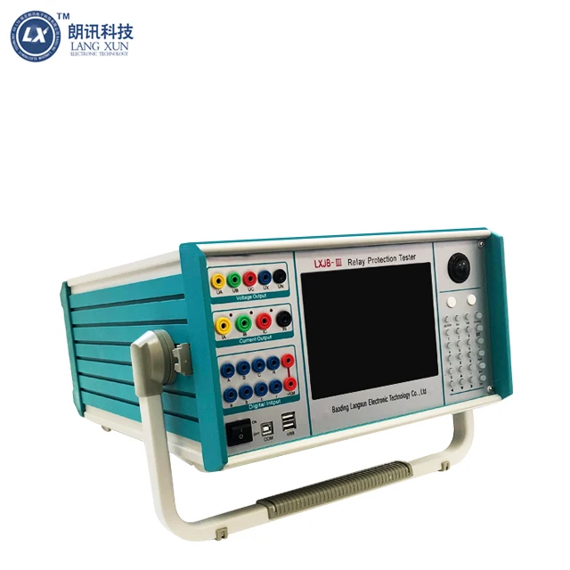
Secondary Current Injection Test Set 3 Phase Protection Relay Tester 