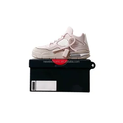 Hot Selling Fashion Silicone Shoe Box AJ Style Sneaker Case for Airpod Case For Airpods 1 2 Pro