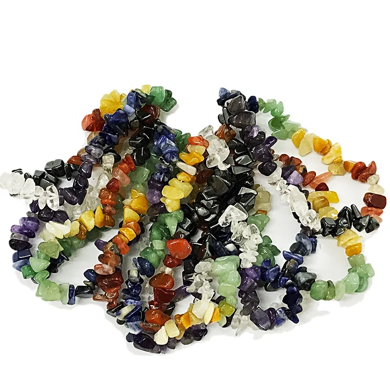 100% Natural Citrine Chip Bracelets Gemstone beaded Bracelets Wholesale
