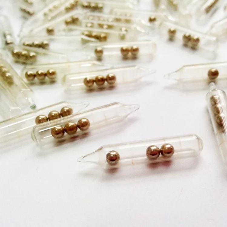 3mm 4mm 5mm Fishing Accessories Tube Glass Lure Rattles For Soft Bait Glass Tube Noisy Ringing Balls Shake