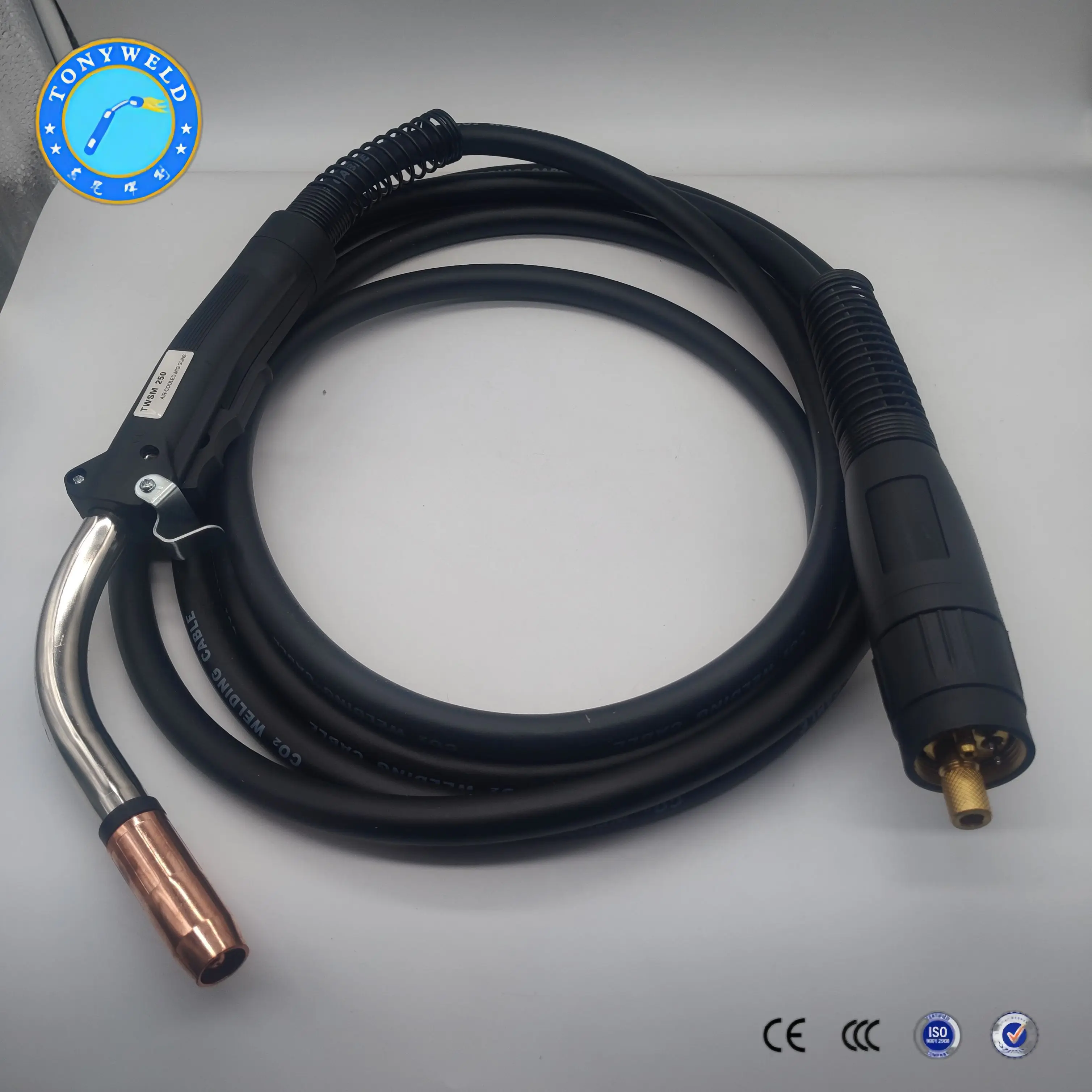 Tonyweld TWECO 5 # сварочный аппарат Европейский коннектор MIG контактный наконечник факел