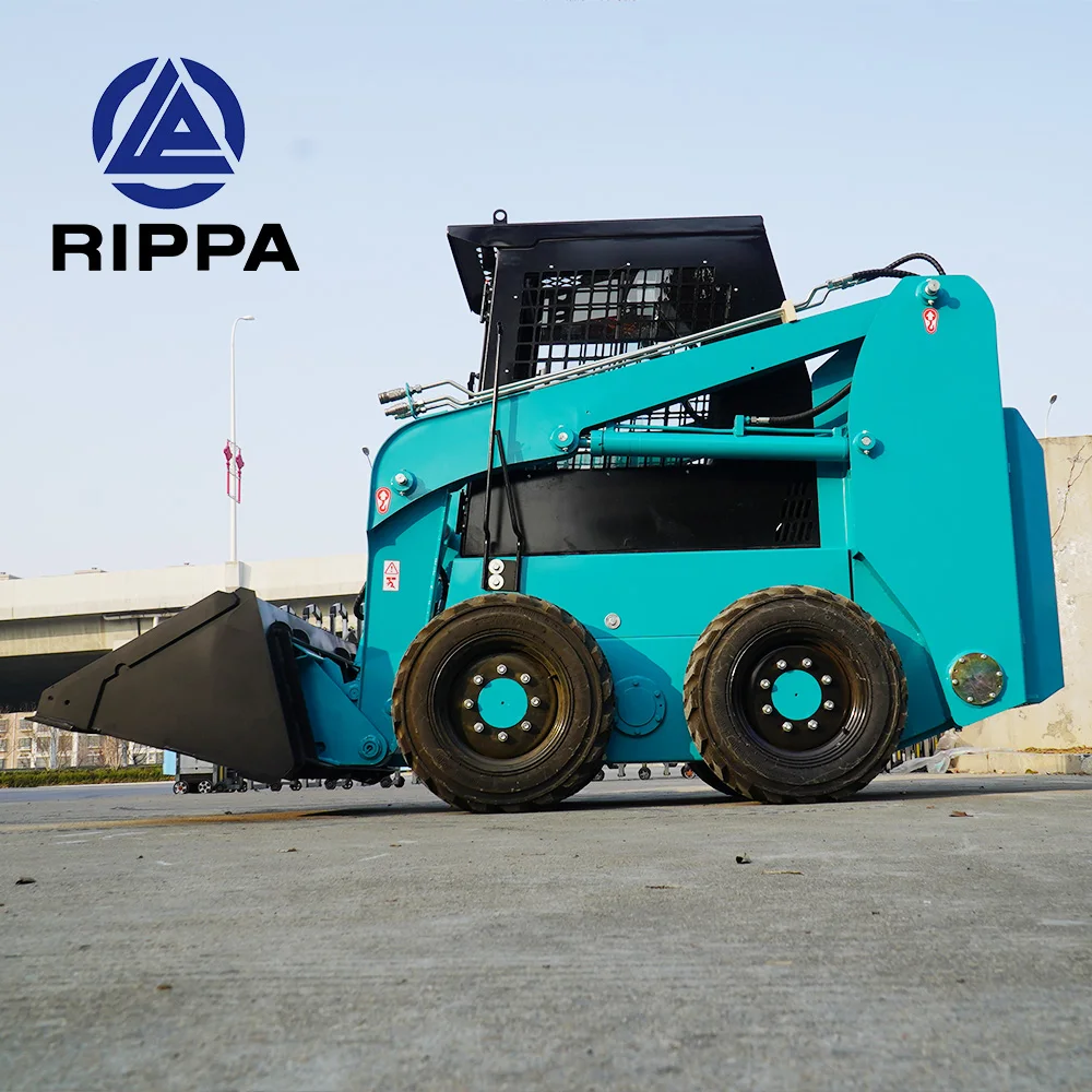 Epa Euro5 Chinese Loader Skid Steer Loader Use Warehouse Farm Manufacturer Mini Crawler Tracked Small Skid Loader Compact