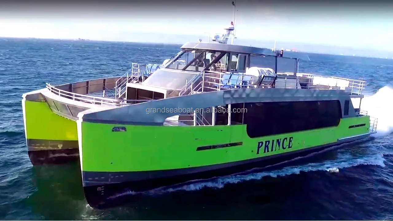 Grandsea 90 Seater Aluminum Water Taxi Boat Passenger Ferry Catamaran