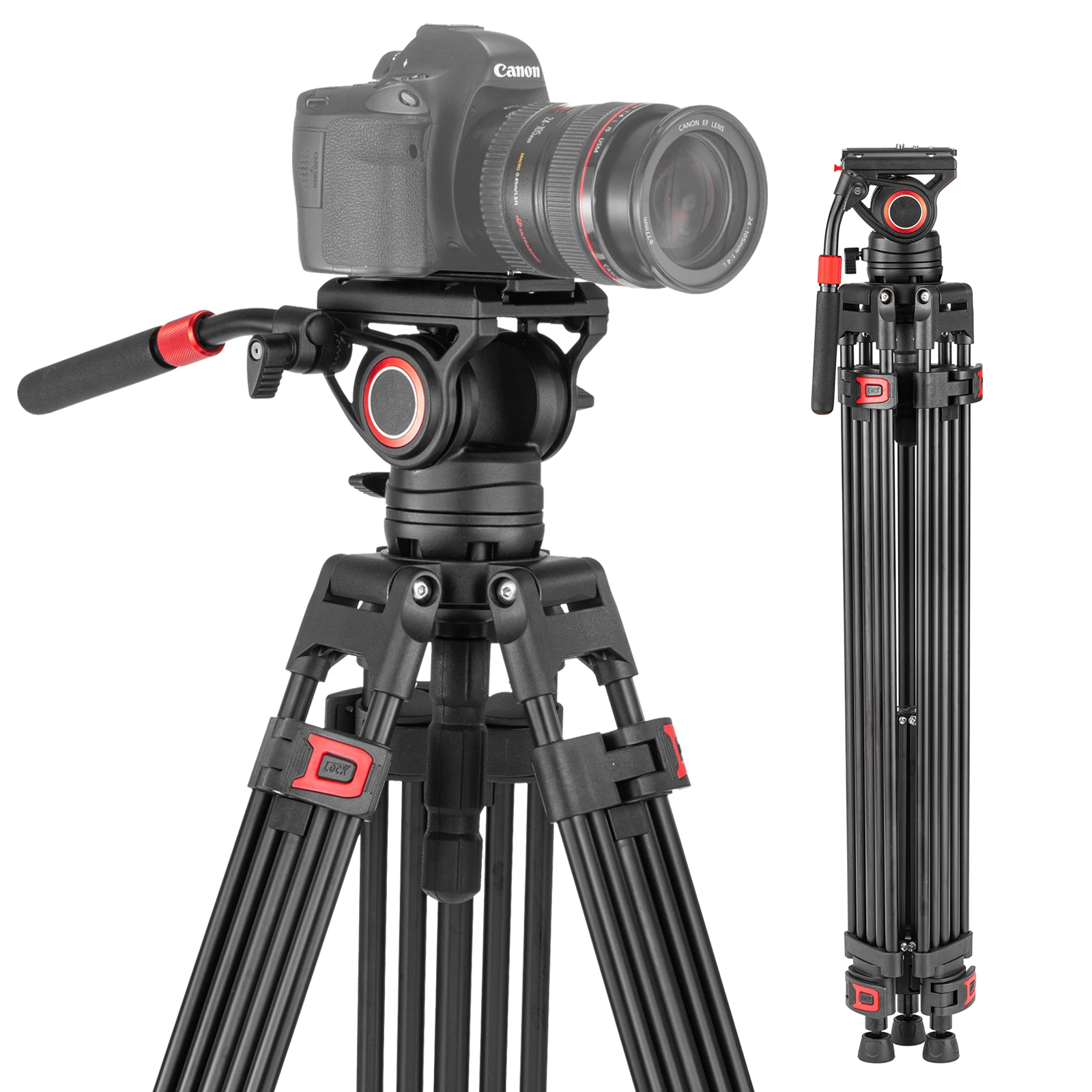 Новое поступление, профессиональный штатив Cayer BF30L, алюминиевый сверхпрочный штатив, видео стенд