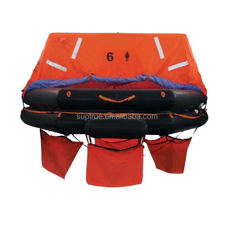 Wholesale price safety equipment  inflatable  15 person solas marine life raft for vessel