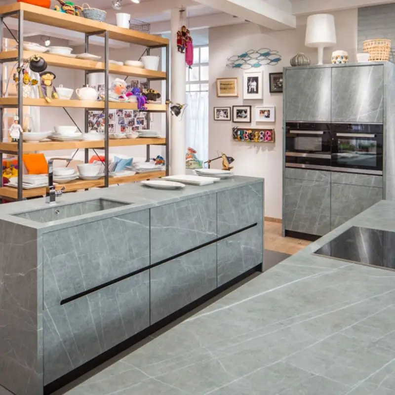 New Arrival Kitchen Facade Cabinet Oman Vinyl