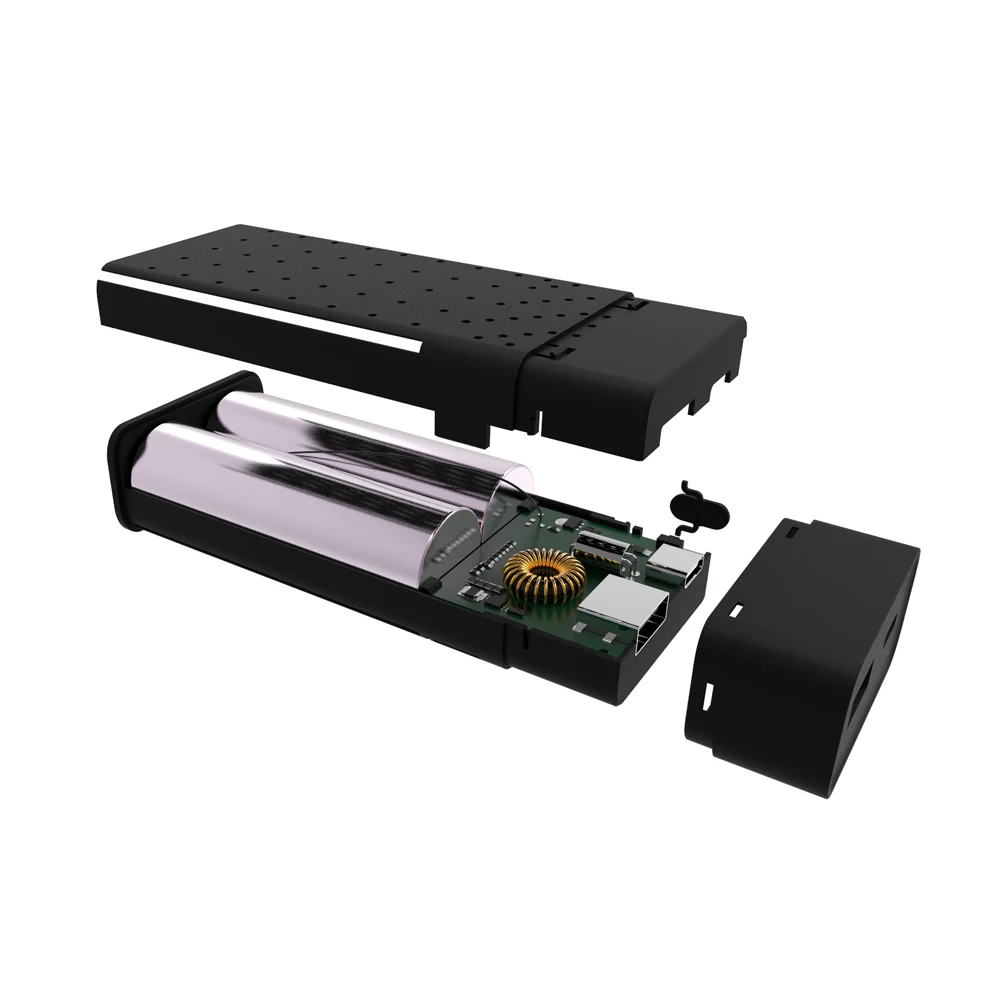 2020 Последние diy power bank чехол 21700 power bank зарядное устройство PD 30W Солнечное зарядное устройство, чехол, не оставля