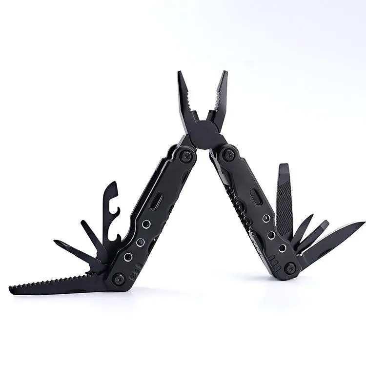 China High Standard Product 2024 Professional Multi Function Knife Bottle Opener screwdriver 12 in 1 Utility Knife Metal Body