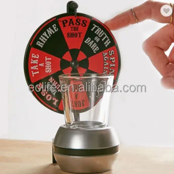 Drinking Game Fun Party Casino Roulette Drink Spinner Spin The Wheel
