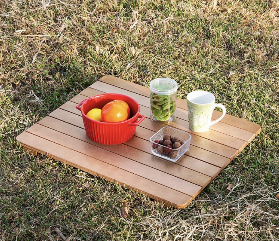 Commercial Outdoor Folding Picnic Egg Roll Table Camping Barbecue Table Portable Picnic Self-driving Tour Table