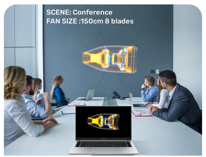 HDMI-компьютерный вход синхронизация светодиодный дисплей 3d Голограмма вентилятор для рекламы 100 см рекламный HDMI-вход