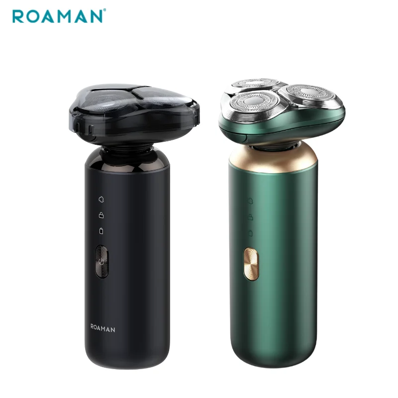 Портативный дорожный Электрический бритвенный набор 4 в 1, Мужская электрическая бритва для бороды, триммер для волос в носу IPX7