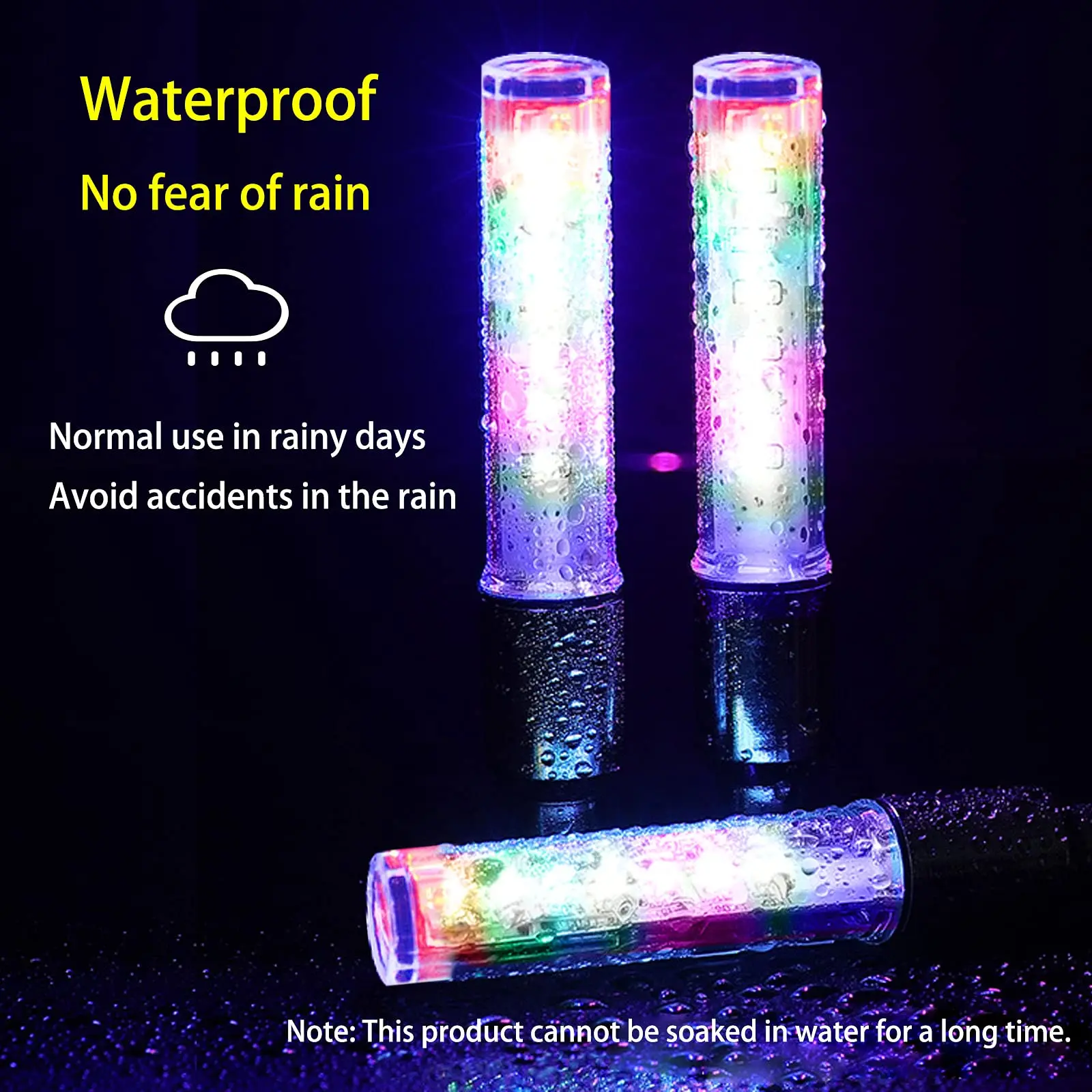 Multicolor Bike Tire Lights Waterproof Cycling Wheels Lights Safety Motorcycle Bicycle Accessories Lamp Led Bike Wheel Lights