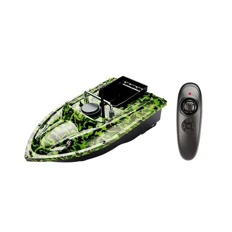 Fixed Speed Rc Fishing Bait Boat 500M 2KG Cruise Fish Feeder Nesting Lure Boat with Dual Battery Power