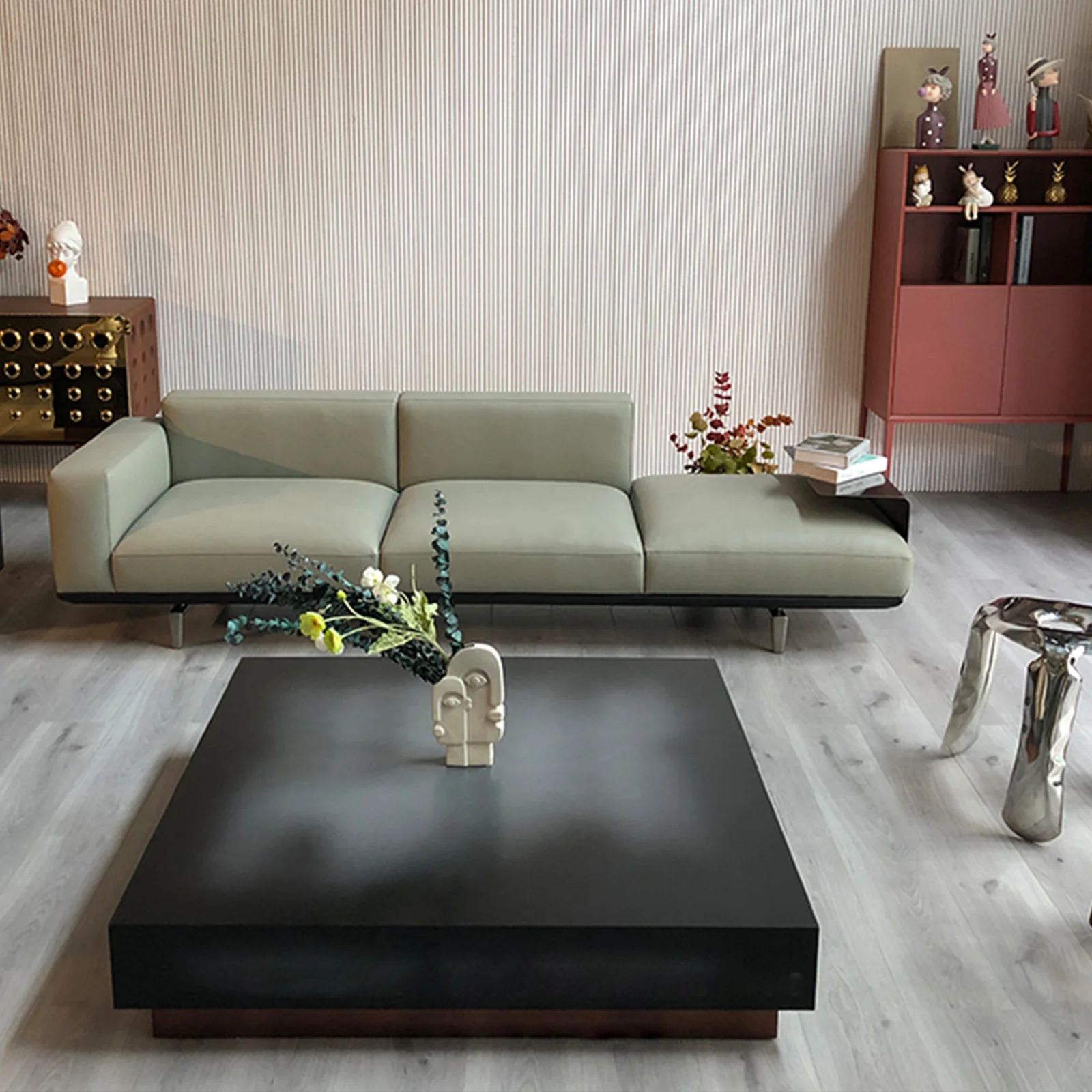 Wholesale Italian Linen Modular Sofa Cum Bed Folding Living Room Furniture