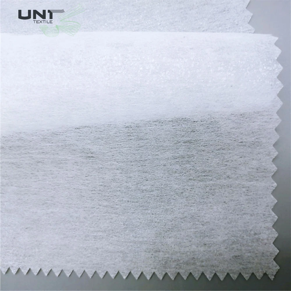 Eco-friendly Embroidery Backing Supplier Fusing Paper Non Woven Interlining Fabric for Embroidery Linings Nonwoven Fabric