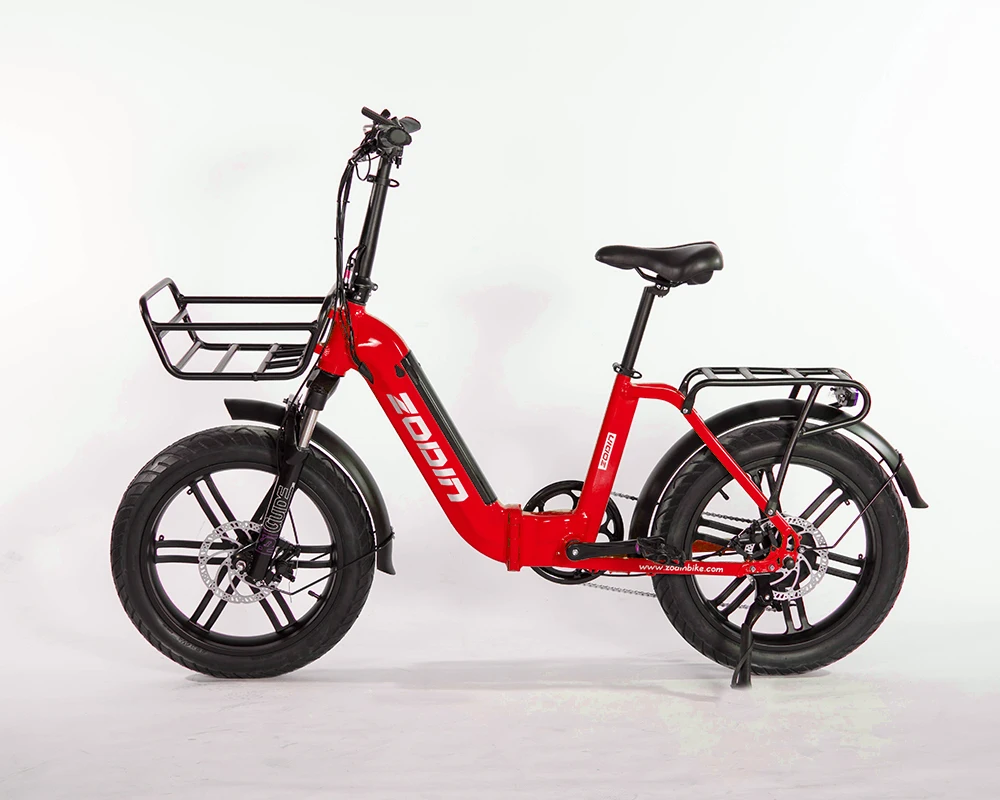 Folding ebike 20inch foldable fat tire mini electric bicycle