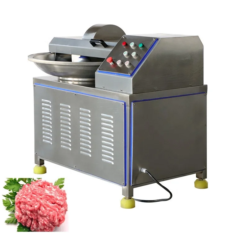 Sausage making production line  Frozen meat bowl chopper machine meat cuttert Bowl Chopping Machine