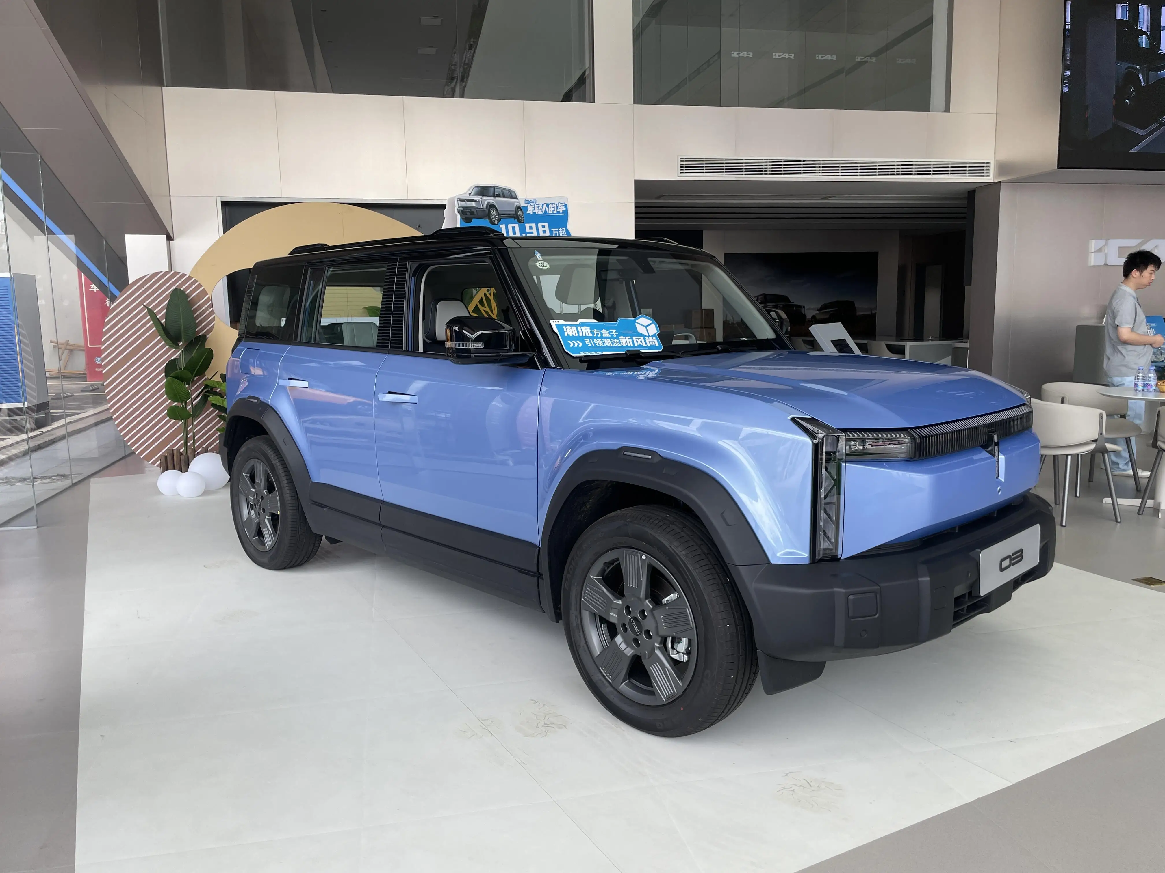2024 Chery ICAR 03 электрический внедорожник высокоскоростной автомобиль 2WD 4WD Новый энергетический