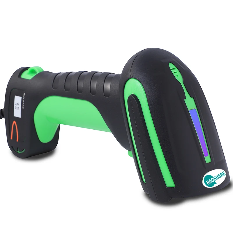 Industrial IP65 Warehouse Scanner Handheld Wired 1D Laser Portable Barcode Scanner