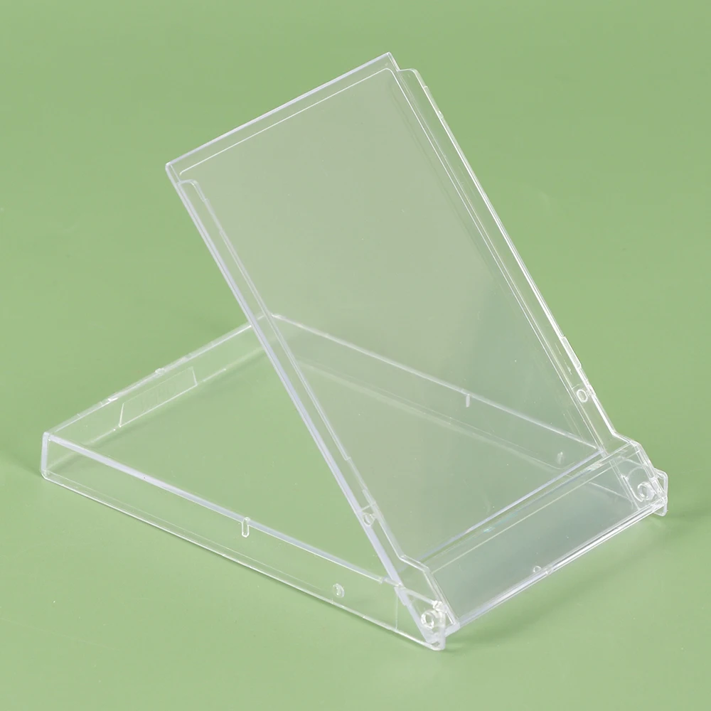 Складной пластиковый держатель для визитных карточек