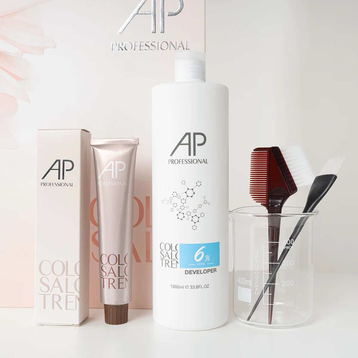 AP Private Label Salon Wholesale Professional and Permanent Ammonia Free PPD Hair Dye