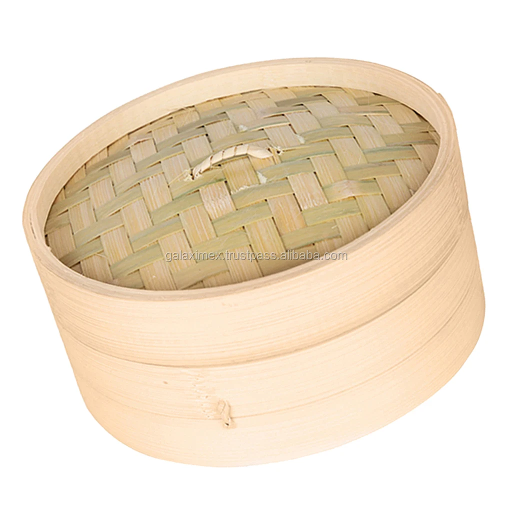 Wicker Bamboo Steamer Basket for Cooking, Kitchenware, Dumpling and Dim sum kitchenware dining event