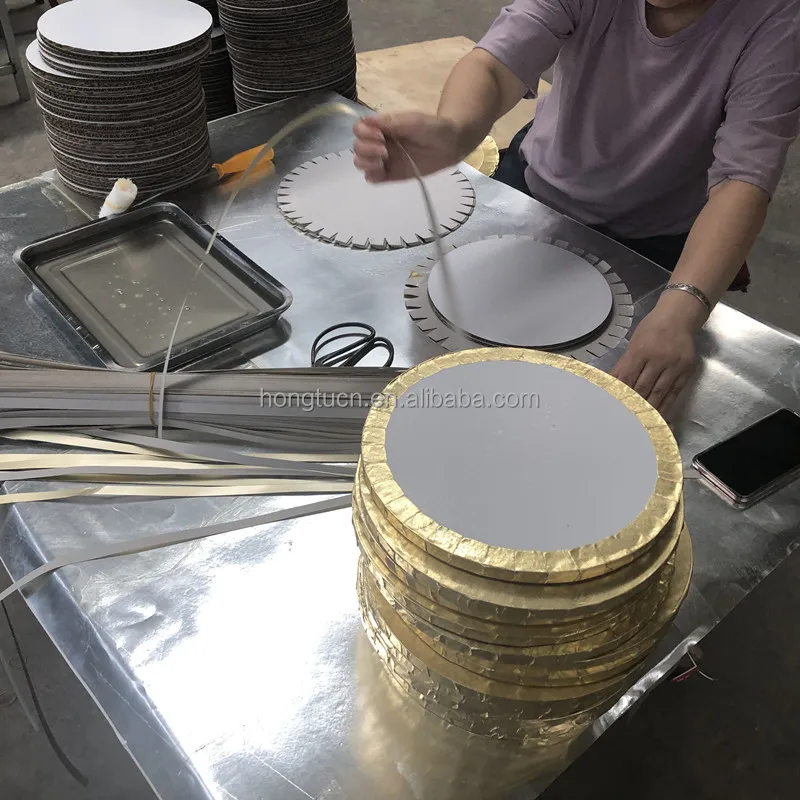 CUSTOM SIZE AND THICKNESS CAKE BASE BOARD CAKE DRUM