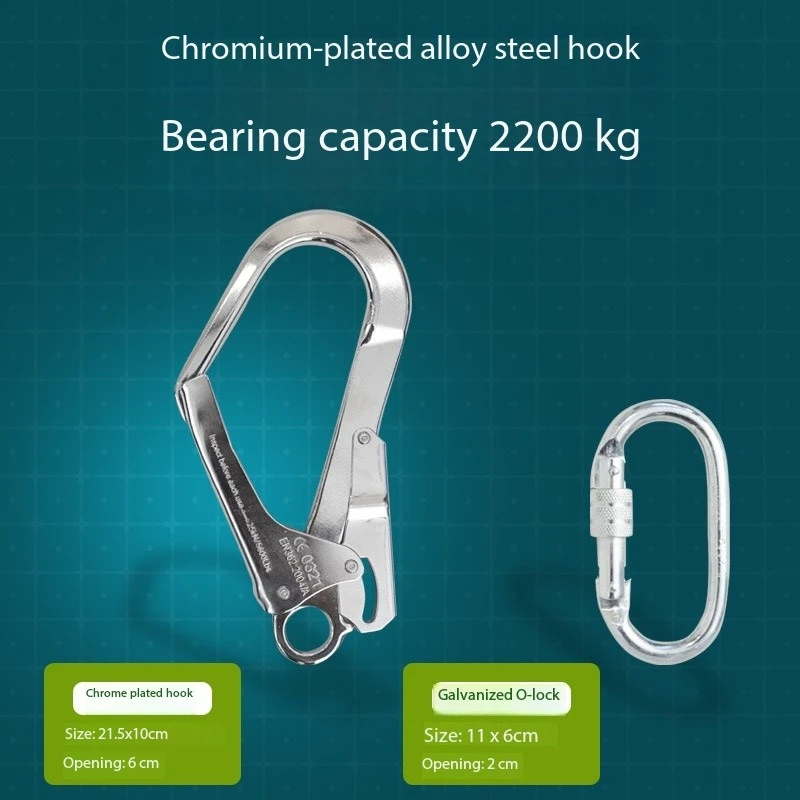 Industrial Polyester Full Body Safety Belt Fall Arrester for High-Altitude Rescue Operations