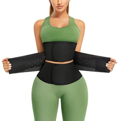 customized logo waist training belt 5 steel bones sweat belt waist trainer latex waist trainer for women